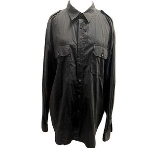 RALPH LAUREN BLACK LABEL BUTTON DOWN DRESS SHIRT